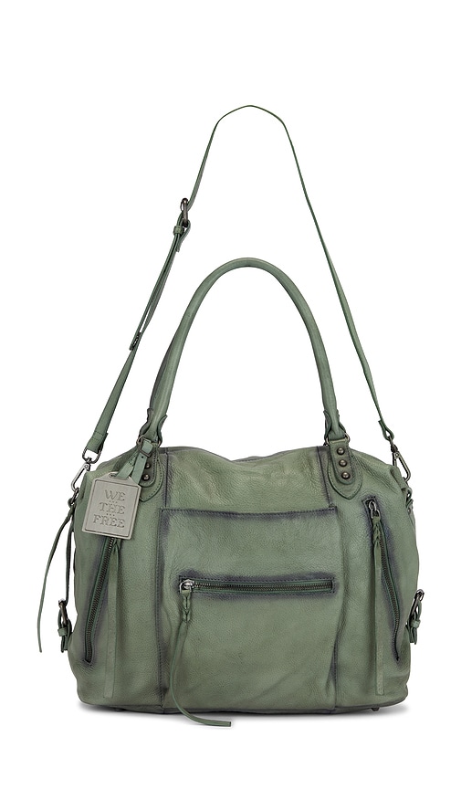 x We The Free Emerson Tote in Sage.