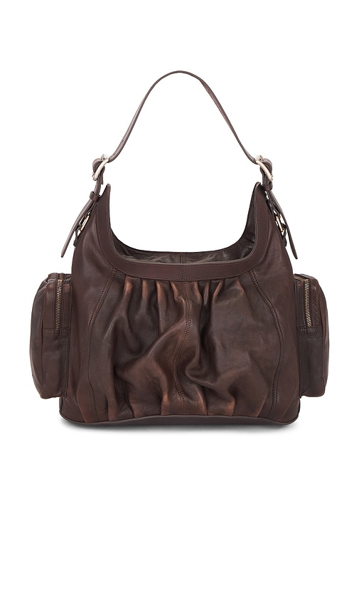 Free People X We The Free Hattie Hardware Shoulder Bag In Brown