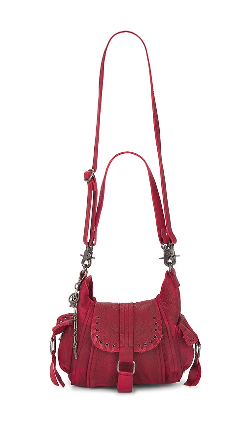 Free People Baby Leigh Hobo Bag In Red