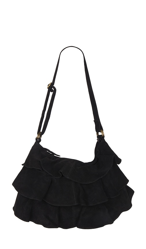 Free People Rae Ruffle Shoulder Bag