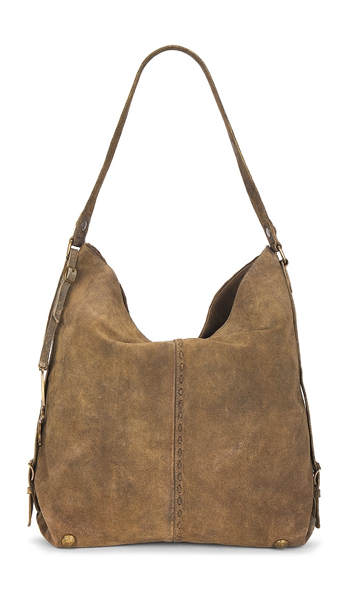 Free People SAC BANDOULIRE EN CUIR VIEILLI WTF DALLAS en Brown 243 €