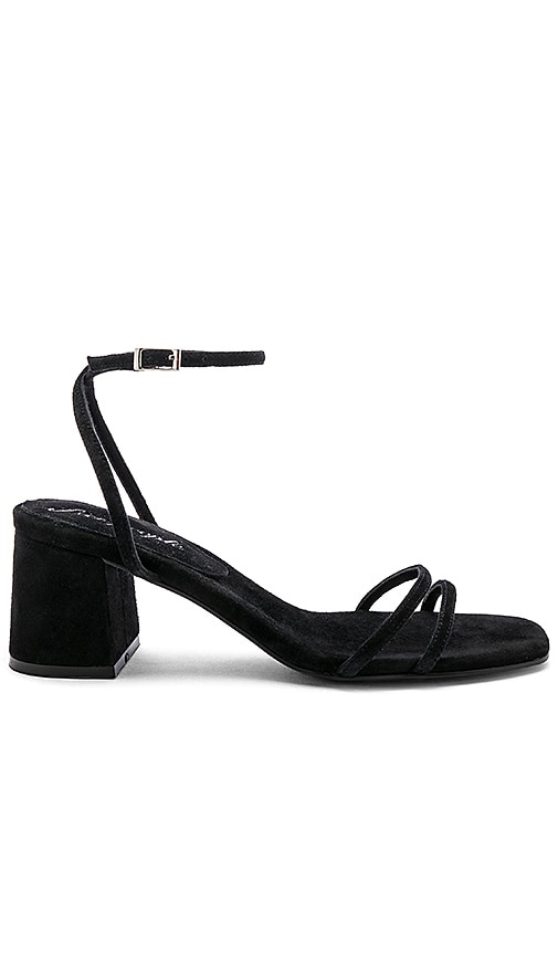 Free People Gabby Block Heel in Black 