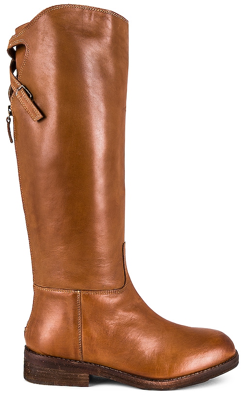 Free People Everly Equestrian Boot In Saddle Tan