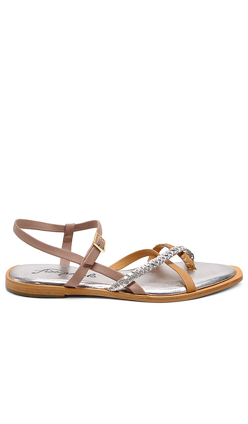 Shop Free People Sunny Days Sandal In 混银色