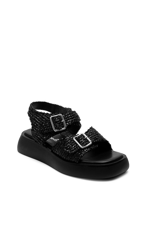 Shop Free People Mandi Weave Sandal In 黑色