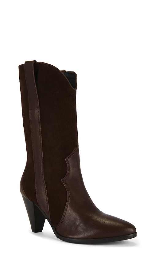 Free People Feather Heel Boot In Brown