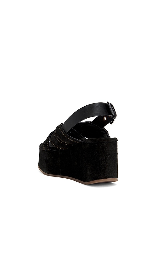  Free People Beach Party Platform Sandal In Black. Size 6. Also In 6.5, 7, 7.5, 8, 8.5, 9, 9.5, 10, 11. 