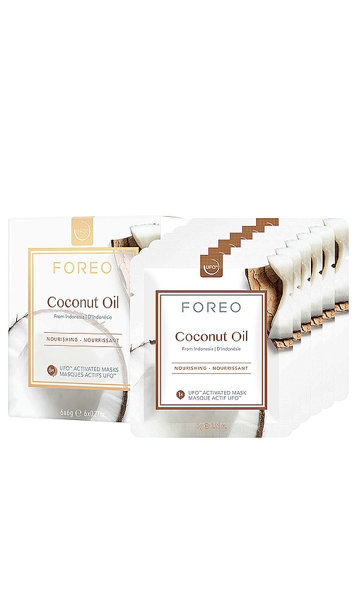 Shop Foreo Ufo Mask 6 Pack In Coconut Oil