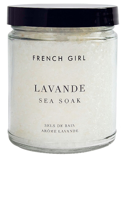 French Girl Lavande Blanche Sea Soak Soothing Bath Salts