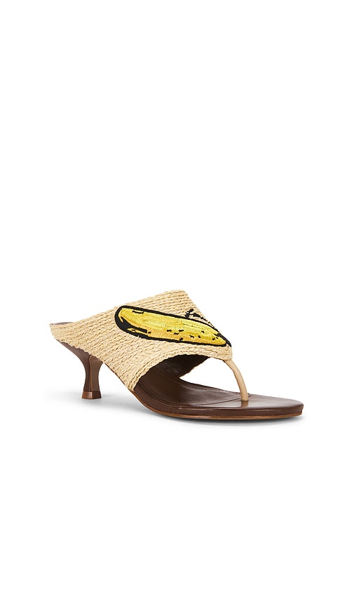 FARM Rio Raffia Icons Kitten Heel | Thumbnail 2