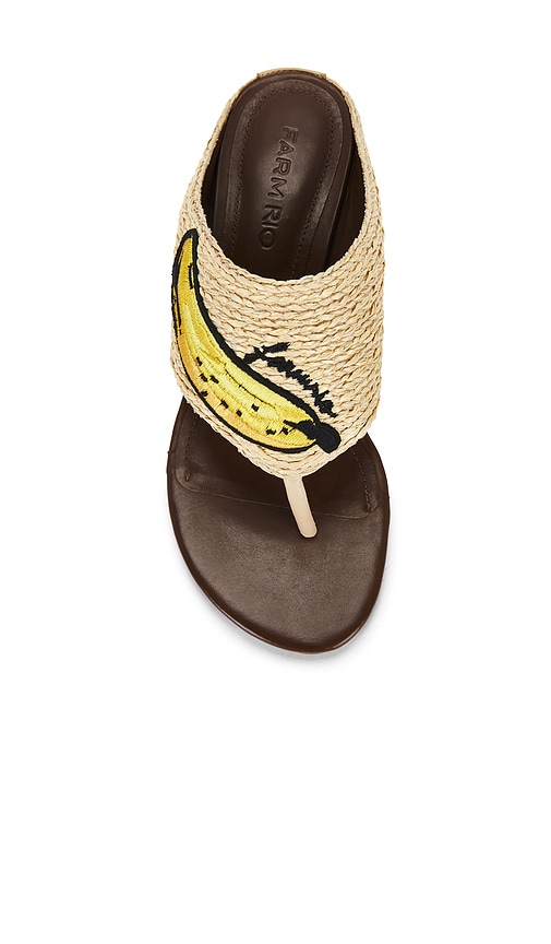 FARM Rio Raffia Icons Kitten Heel | Thumbnail 4