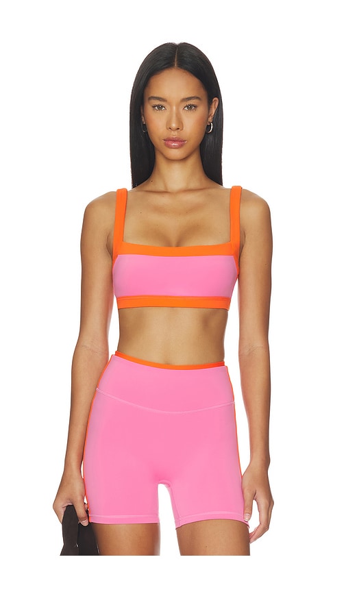 Straight Neck Sports Bra
