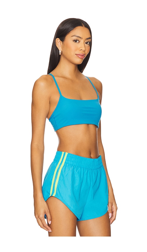 Form Criss Cross Sports Bra In Blue