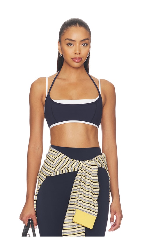 FORM X Olivia Jade Halter Layered Sports Bra