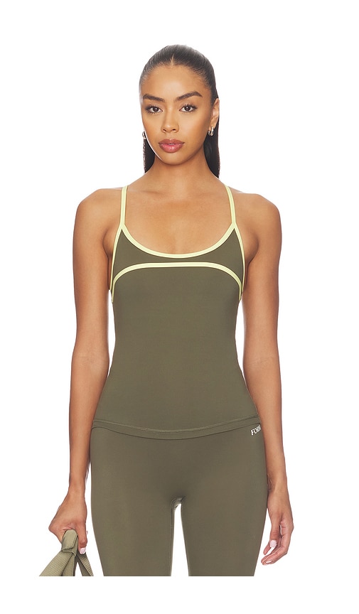 FORM Scoop Contrast Cami Top
