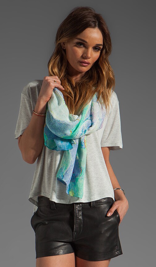 Behind the Woodland Scarf