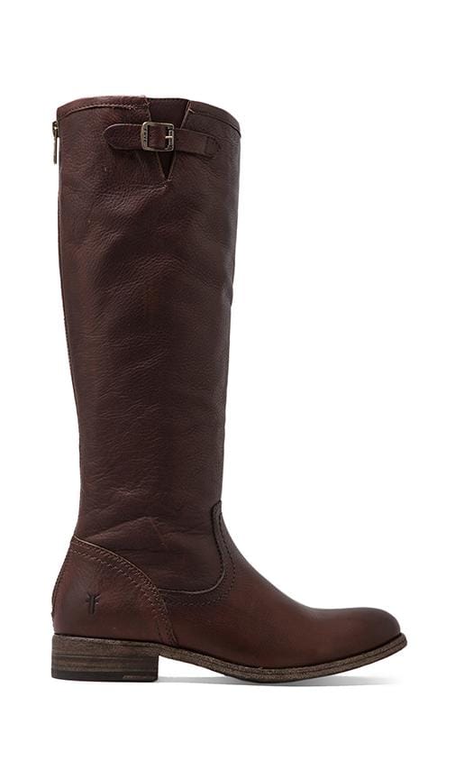 Frye Pippa Back Zip Tall Boot in Dark 