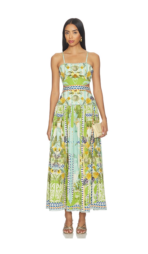 Women's Green Drop Waist Dresses