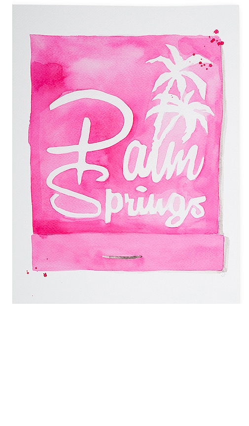 Furbish Studio 5x7 Palm Springs Print In Beauty: Na