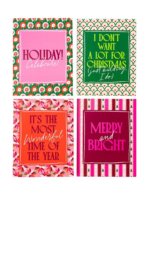 FURBISH STUDIO HOLIDAY CLASSIC BOXED GREETING CARD SET OF 8 Â€“ Å¤ŠÈ‰² 