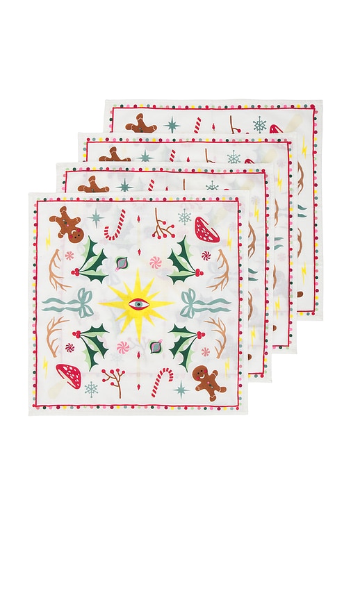 FURBISH STUDIO TWINKLEMAS NAPKINS 