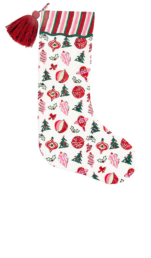 Furbish Studio Holiday Stocking In Red