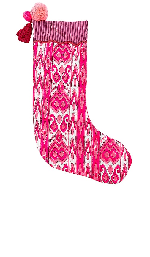 Furbish Studio Holiday Stocking In Pink