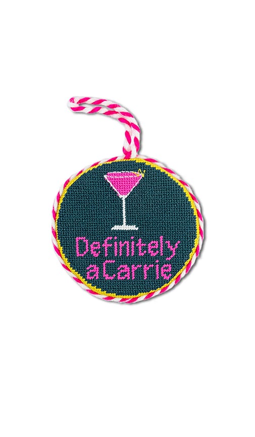Furbish Studio Carrie Needlepoint Ornament In Multi