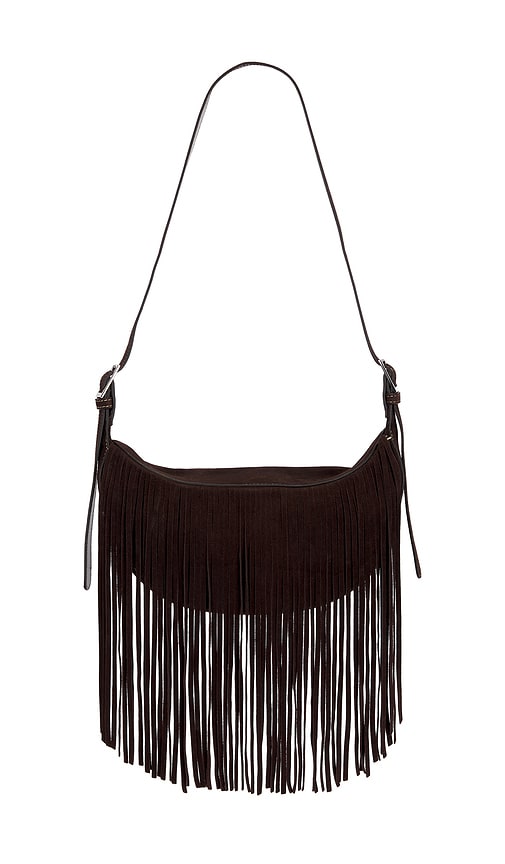 Ivy Cross Shoulder Bag in Chocolate.