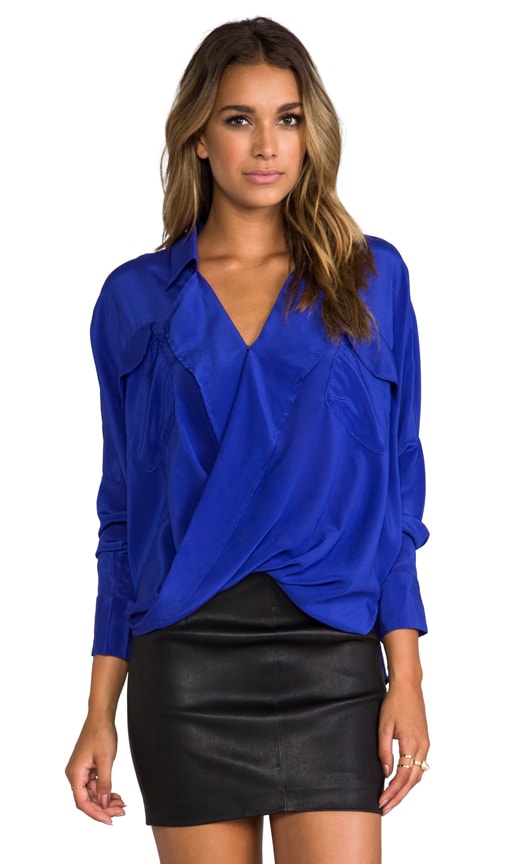 Solar Fold Front Blouse