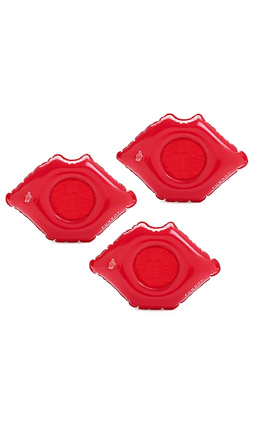 Lip Inflatable Drink Holder Set Of 3
