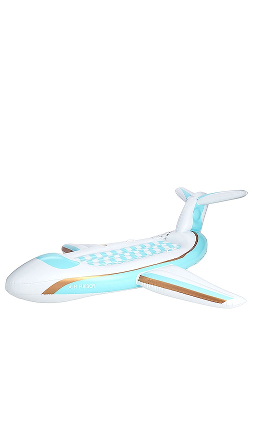 Funboy Private Jet Pool Float In White
