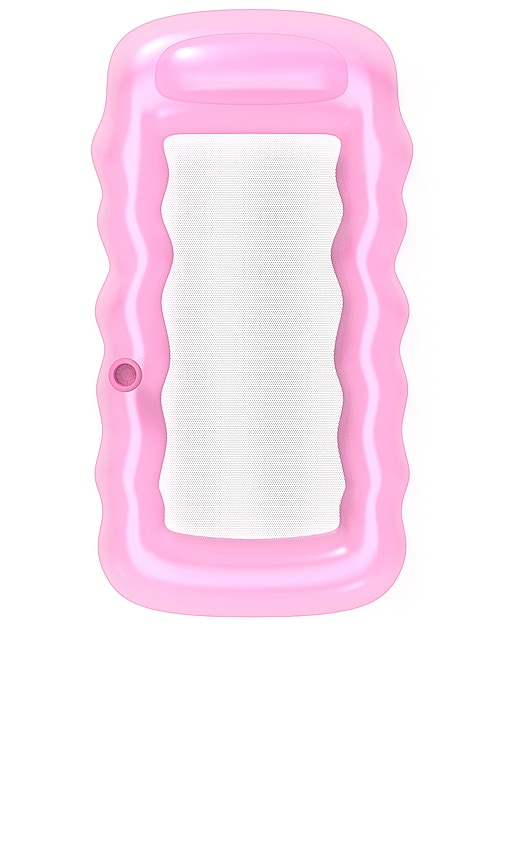 FUNBOY Clear Mesh Lounger in Pink