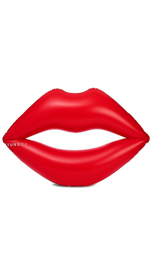 FUNBOY The Lips Pool Float in Red