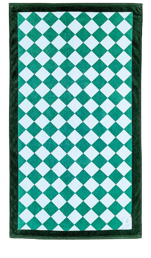 FUNBOY Moroccan Dream Towel in Green