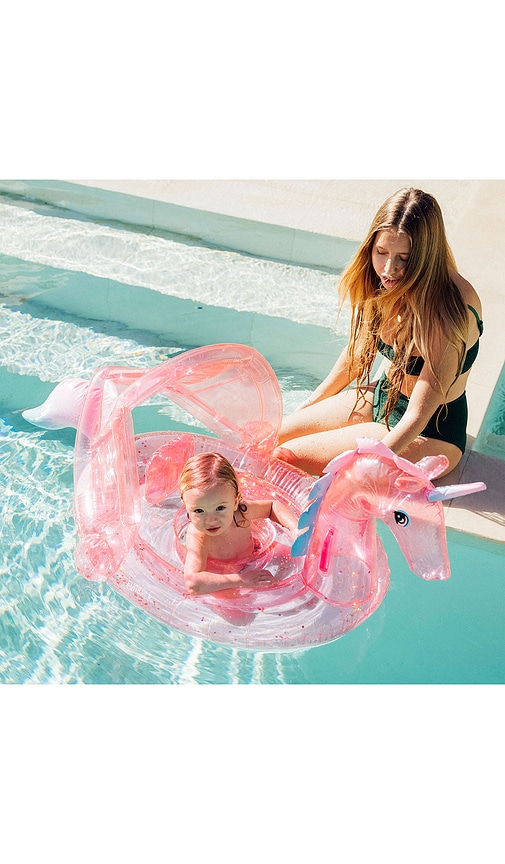 Shop Funboy Funbaby Unicorn Pool Float In N,a