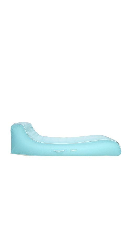 FUNBOY Baby Blue Fabric Sunbed Pool Float in Baby Blue