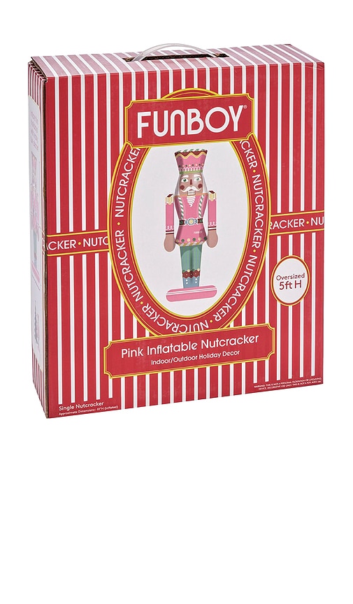 Funboy Large Pink Inflatable Nutcracker In N,a