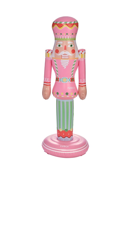 SMALL PINK INFLATABLE NUTCRACKER Â€“ N/A