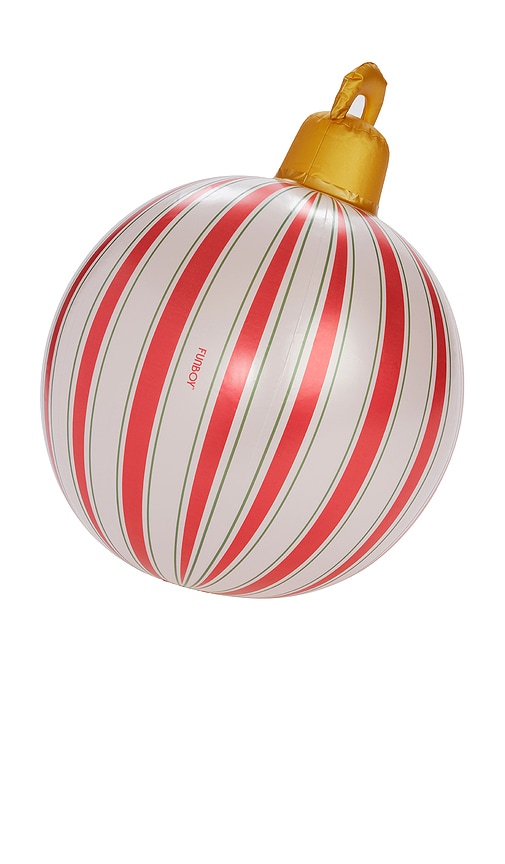 Funboy 3 Pack Vintage Stripe Light Up Inflatable Ornaments In N,a