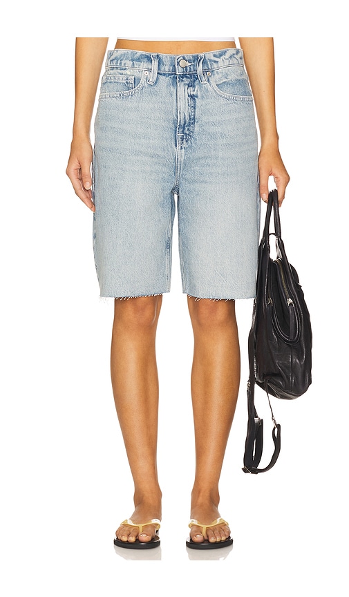 GOOD AMERICAN GOOD STANDARD BERMUDA SHORTS 