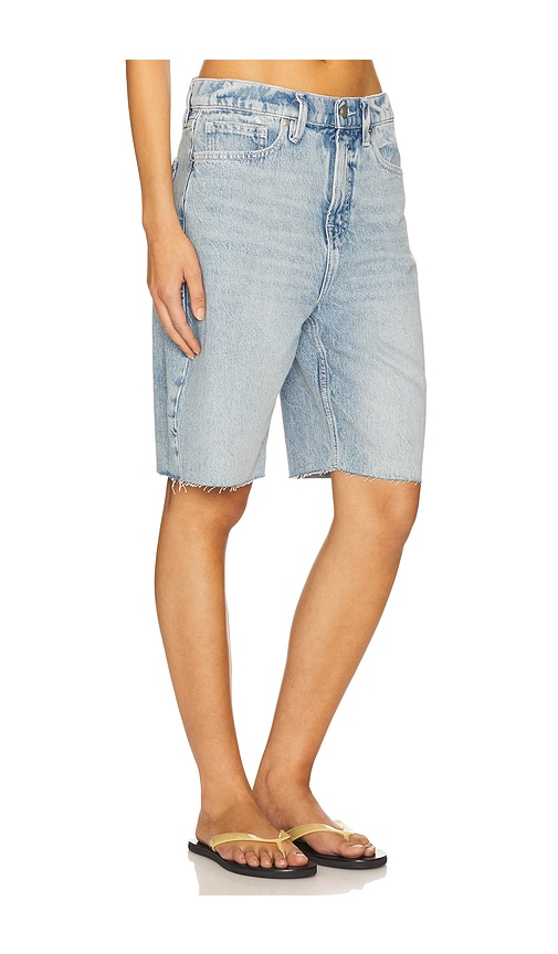 GOOD AMERICAN GOOD STANDARD BERMUDA SHORTS 