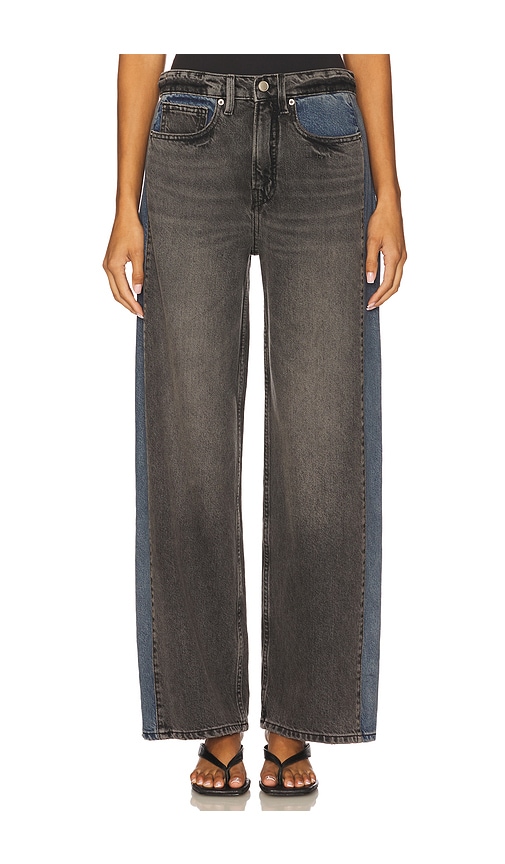 Good American Good Standard Baggy Jeans In Indigo1000