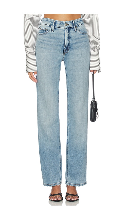 Good American Soft Tech Good True Straight Jeans