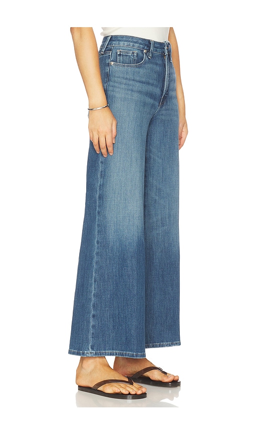  Good American Soft Tech Good Waist Palazzo Ankle Jeans En Blue. Taille 0. Also En 10, 12, 14, 16, 18, 2, 20, 4, 6, 8. 