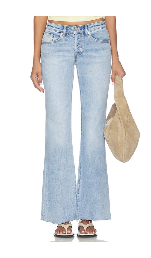 Good American Vintage Low Rise Relaxed Flare Jeans