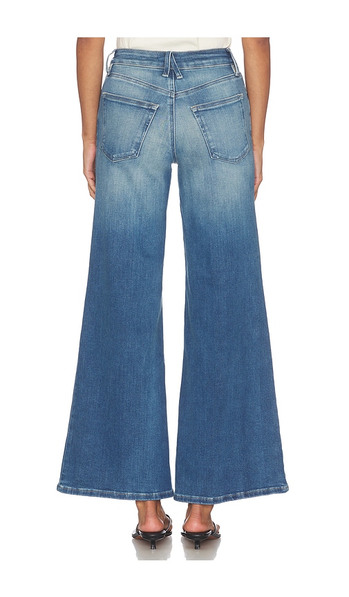 Good American Soft Tech High Palazzo Ankle Jeans | Thumbnail 7