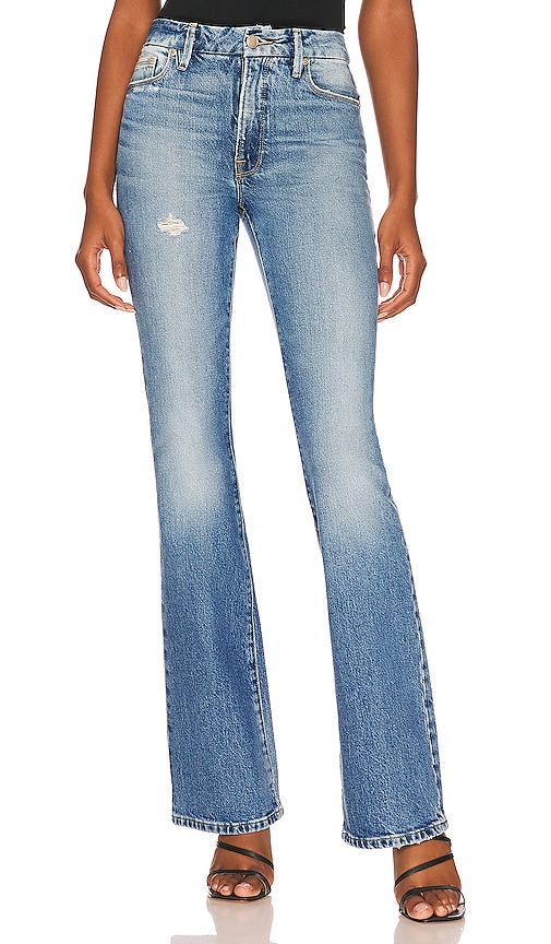 Good Classic high-rise bootcut jeans