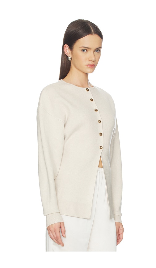  Good American Exaggerated Sleeve Cardigan In Taupe. Size S. Also In M, L, Xxl/2x, Xxxl/3x, Xxxxl/4x. 