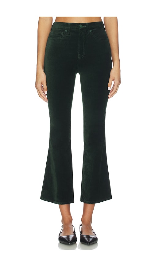 Good American Velvet Good High Rise Kick Flare Pants